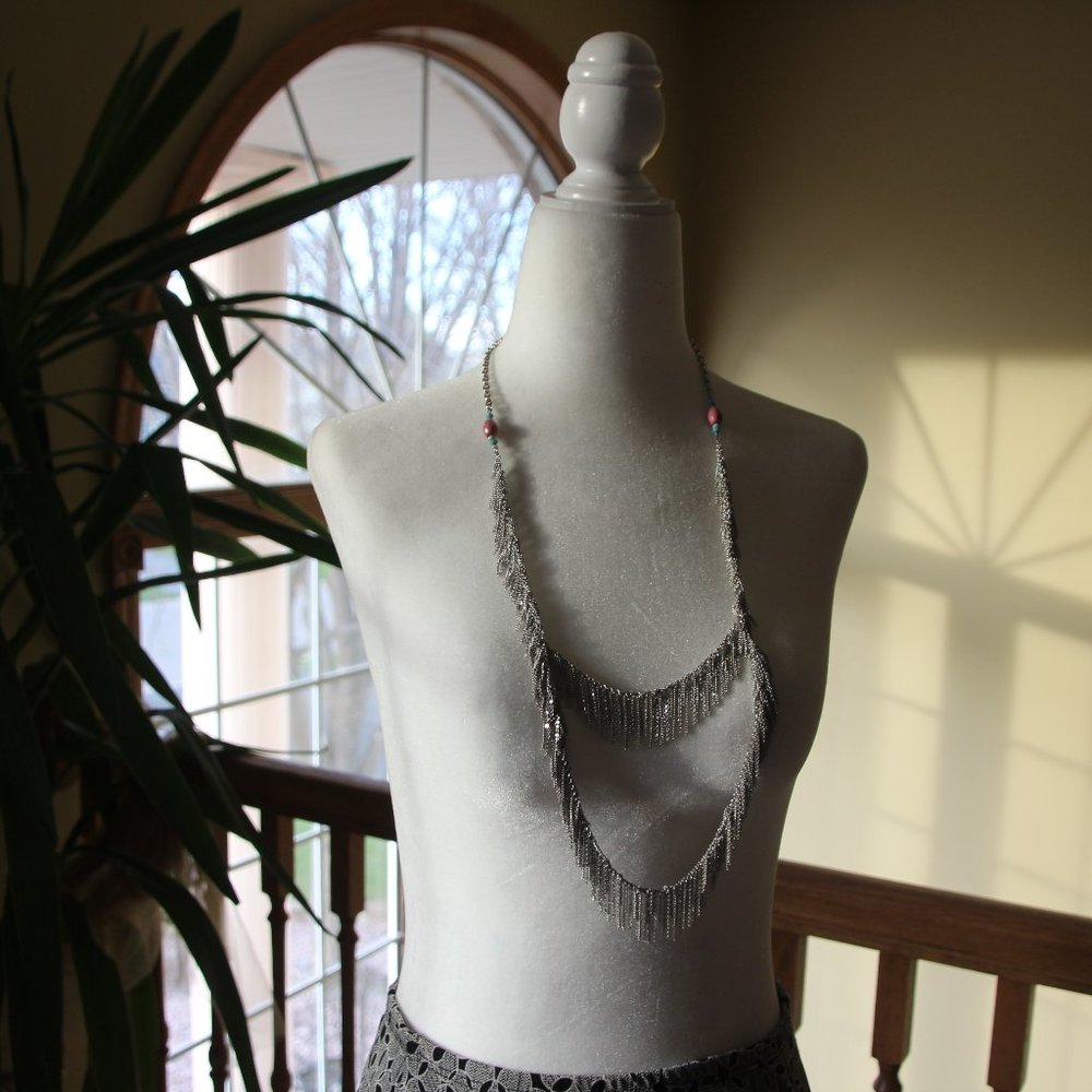 NWT Lucky Brand necklace with Semi-precious stone